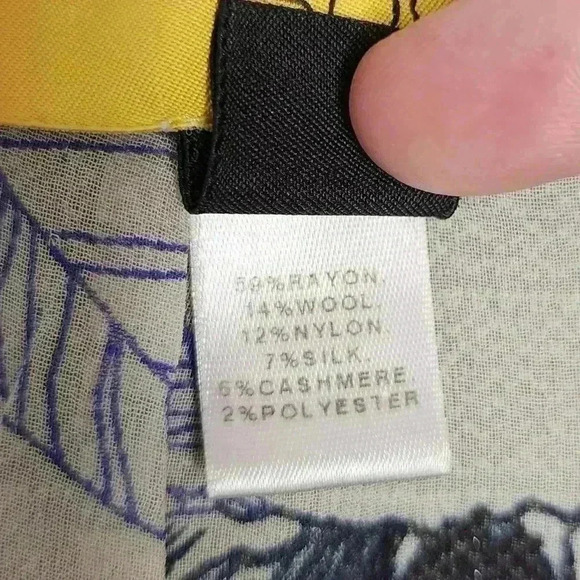 SOCA ST JOHN Blurple Metallic Knit Cardigan Sweater Sz Small Wool Silk Cashmere - Picture 6 of 7